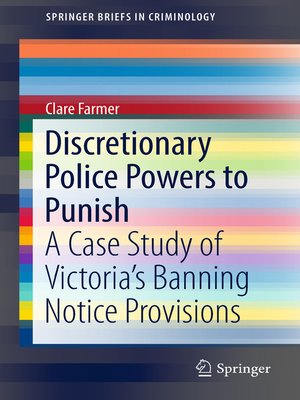 cover image of Discretionary Police Powers to Punish